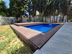 Maison moderne avec Piscine et accès plage - Résidence Jinen Hammamet